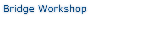 Bridge Workshop
